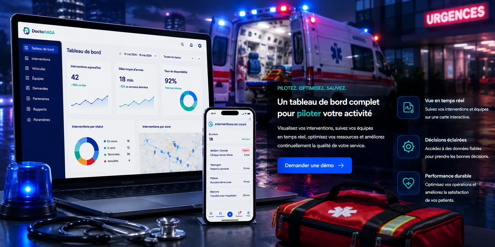 لوحة معلومات متكاملة لإدارة نشاطك